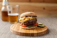 Fire & Flavor All Natural Burger Seasoning, Garlic & Black Pepper, All-Purpose, 2.8 Oz