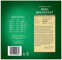Twinings Irish Breakfast Black Tea, 100 Individually Wrapped Tea Bags, Flavourful, Bold, Robust Caffeinated Black Tea
