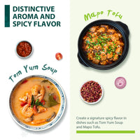 Soeos Sichuan Peppercorns, Authentic Szechuan Pepper corn, Tingle and Numbing Effect, Less Seeds, Strong Flavor, Essential for Kung Pao Chicken, Mapo Tofu, 16 oz (454g), Grade A Red Peppercorn