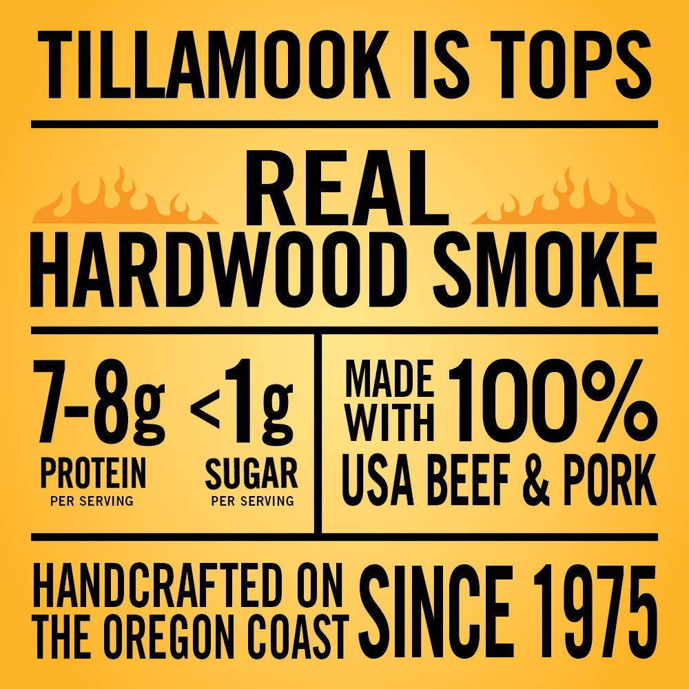 Tillamook Country Smoker Real Hardwood Smoked Sausages, Original Beef, 12 Ounce