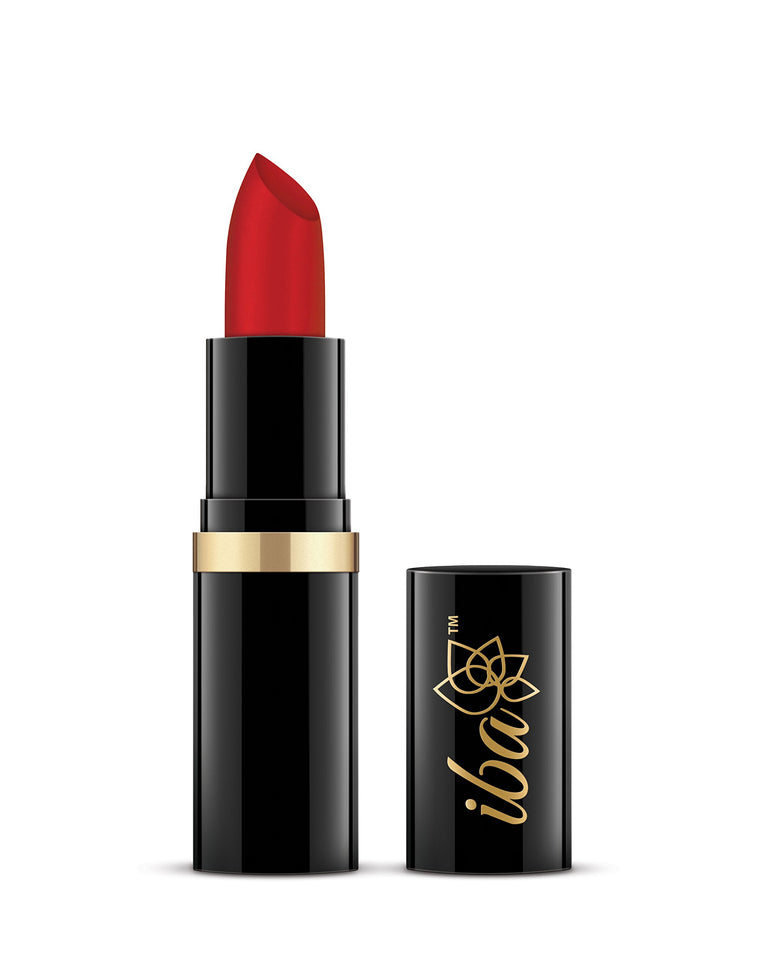 Iba Halal Care Pure Lips Moisturizing Lipstick Shade A62, Pure Red, 4g