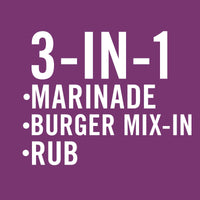 McCormick Grill Mates Black Garlic Parmesan 3-In-1 Seasoning Mix, 1 oz (Pack of 12)