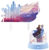 DecoSet Disney Frozen 2 Mythical Journey Cake Topper Decoration, 2-Piece set Featuring Elsa and Anna