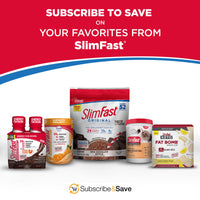 SlimFast Low Carb Snacks, Keto Friendly for Weight Loss with 0g Added Sugar, Strawberry Topped Cheesecake Snack Bar Minis, 12 Count Box (Packaging May Vary)