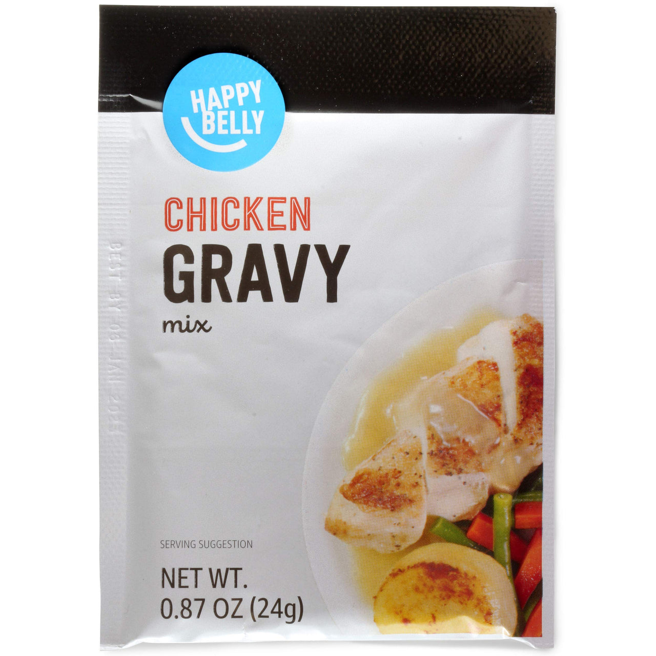 Happy Belly Chicken Flavored Gravy Mix, 0.87 Oz (Pack of 12)