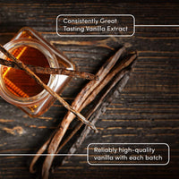 Rodelle Fair Trade Organic Pure Vanilla Extract, 8 Oz