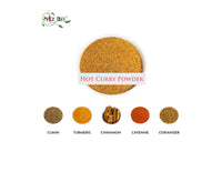 The Spice Hut Organic Hot Curry Powder Seasoning, Quick & Easy Spice Blend for Spicy Indian Cooking, 2 oz