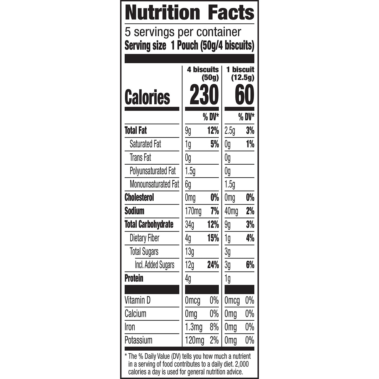Nature Valley Blueberry Biscuits, 5 ct, 8.85 oz
