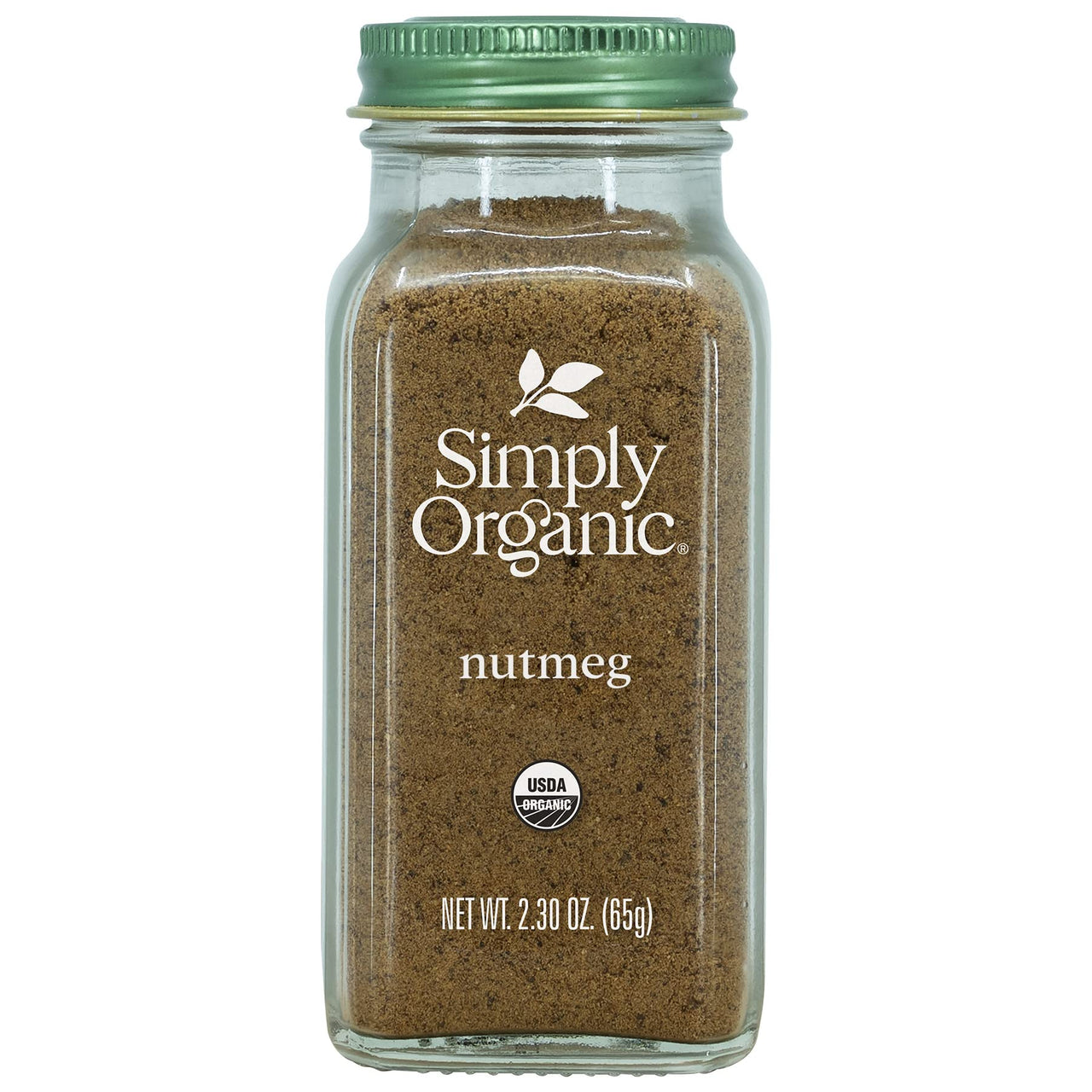 Simply Organic Ground Nutmeg, Certified Organic | 2.3 oz | Myristica fragrans Houtt.