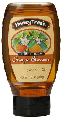 HoneyTree's  Honey, Orange Blossom, 12 Ounce