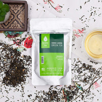 Elevate Tea Chinese Jasmine Tea - Loose Leaf Green Tea, Medium Caffeine, 3 oz Pouch - 30 Cups, Hot & Iced Tea, No Artificials, Unsweetened Jasmine Tea Loose Leaf, 3 Pack