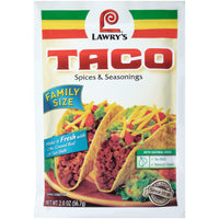 Lawry's  Family Size Taco Spices & Seasonings Mix, 2 oz