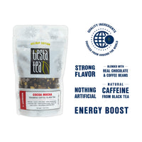 Tiesta Tea - Cocoa Mocha, Loose Leaf Tiramisu Coffee Black Tea, High Caffeine, Hot & Iced Tea, 1.8 oz Pouch - 25 Cups, Natural Flavored, Black Tea Loose Leaf Blend