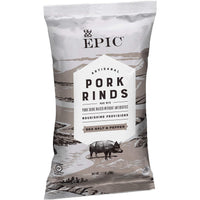 EPIC Sea Salt & Pepper Pork Rinds Keto Friendly, Paleo Friendly, 2.5 oz