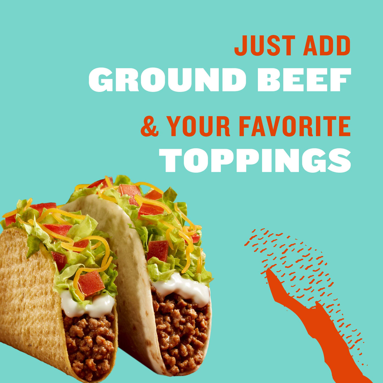 Taco Bell Crunchy Taco Dinner Kit (12 Count per Box)