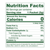 Splenda, Stevia Sweetener Packets, 5.6oz (80 ct) (Pack of 2)
