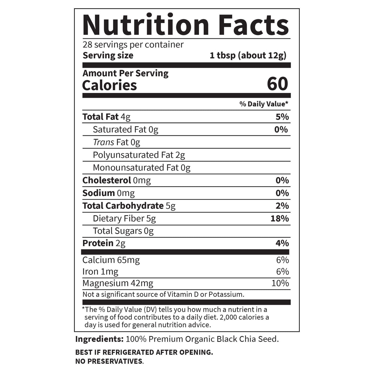 Garden of Life Raw Organic Omega 3 Chia Seeds - Superfood for Healthy Cholesterol and Blood Sugar, 12 oz Pouch - Packaging May Vary