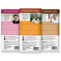 K'UL Chocolate Bars | 3 Pack Burnt Maple Crunch + Sea Salt Almond + Himalayan Sea Salt Milk & Dark Chocolate | Organic, Vegan Chocolate, Gluten Free, Soy Free, Non-GMO, Bean-to-Bar, Fair Trade Milk & Dark Chocolate