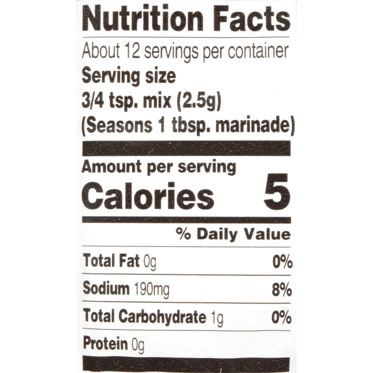 McCormick Grill Mates Zesty Herb Marinade Mix, 1.06 oz (Pack of 12)