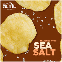 Kettle Brand Potato Chips, Sea Salt Kettle Chips, Snack Bag, 2 Oz (Pack of 6)