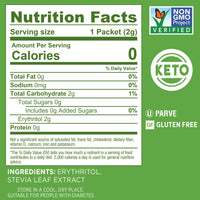 SPLENDA Stevia Zero Calorie Sweetener, Plant Based Sugar Substitute Granulated Powder, Single Serve Packets, 140 Count