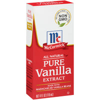 McCormick All Natural Pure Vanilla Extract, 4 fl oz