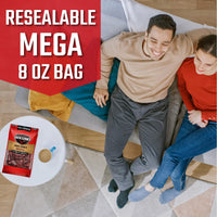 Jack Link's  Beef Jerky, Original, 1/2 Pounder Bag - Flavorful Meat Snack, 10g of Protein and 80 Calories, Made with Premium Beef - 96% Fat Free, No Added MSG** or Nitrates/Nitrites, 8oz