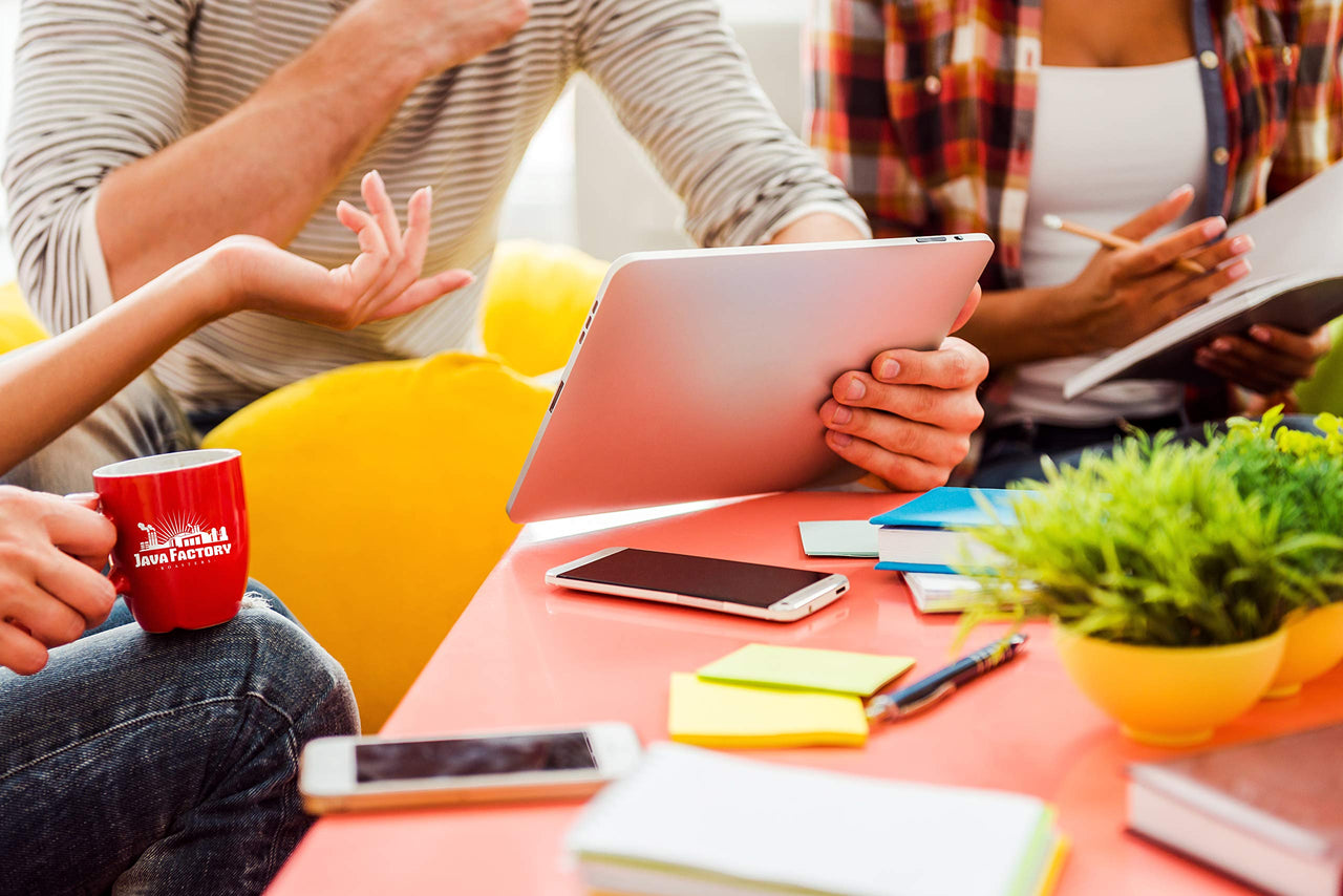 Java Factory High Caffeine Ground Coffee Double Caffeinated Da Bomb Bag, Dark Roast, 12 Ounce