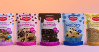 Miss Jones Baking Brownie Mix - Whole Grains, More Chocolate Chips, Guilt Free Brownie Mix, Naturally Sweetened Desserts & Treats (Pack of 1)