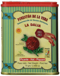 La Dalia Pimenton De La Vera Picante DOP Hot Smoked Paprika