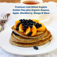 Garden of Life Raw Organic Flax Seed Meal with Antioxidant Fruits with Lignan and Polyphenol, 12 Oz Pouch