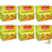 Passion Fruit Tea Natural from Brazil Anti-Inflammatory 60 Tea Bags Madrugada By 2DAY BRAZIL? (6 UNITS).