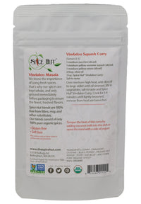 The Spice Hut Organic Vindaloo Masala Seasoning, Quick & Easy Spice Blend for Indian Cooking, 2 oz
