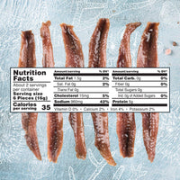 Roland Foods Smoked Anchovy Fillets Packed in Sunflower Oil, Wild Caught from Spain, 1.8-Ounce Tin