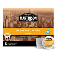 Martinson Single Serve Coffee Capsules, Breakfast Blend, Compatible with Keurig K-Cup Brewers, 24 Count