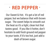 Lucky Beef Jerky DIY Red Pepper Jerky Seasoning Kit 12 Ounce, Sweet & Hot Spicy Red Pepper flavor, Easy Jerky Making Spice Marinade Seasoning, Beef Jerky, Deer Jerky, Wild Game (7005)