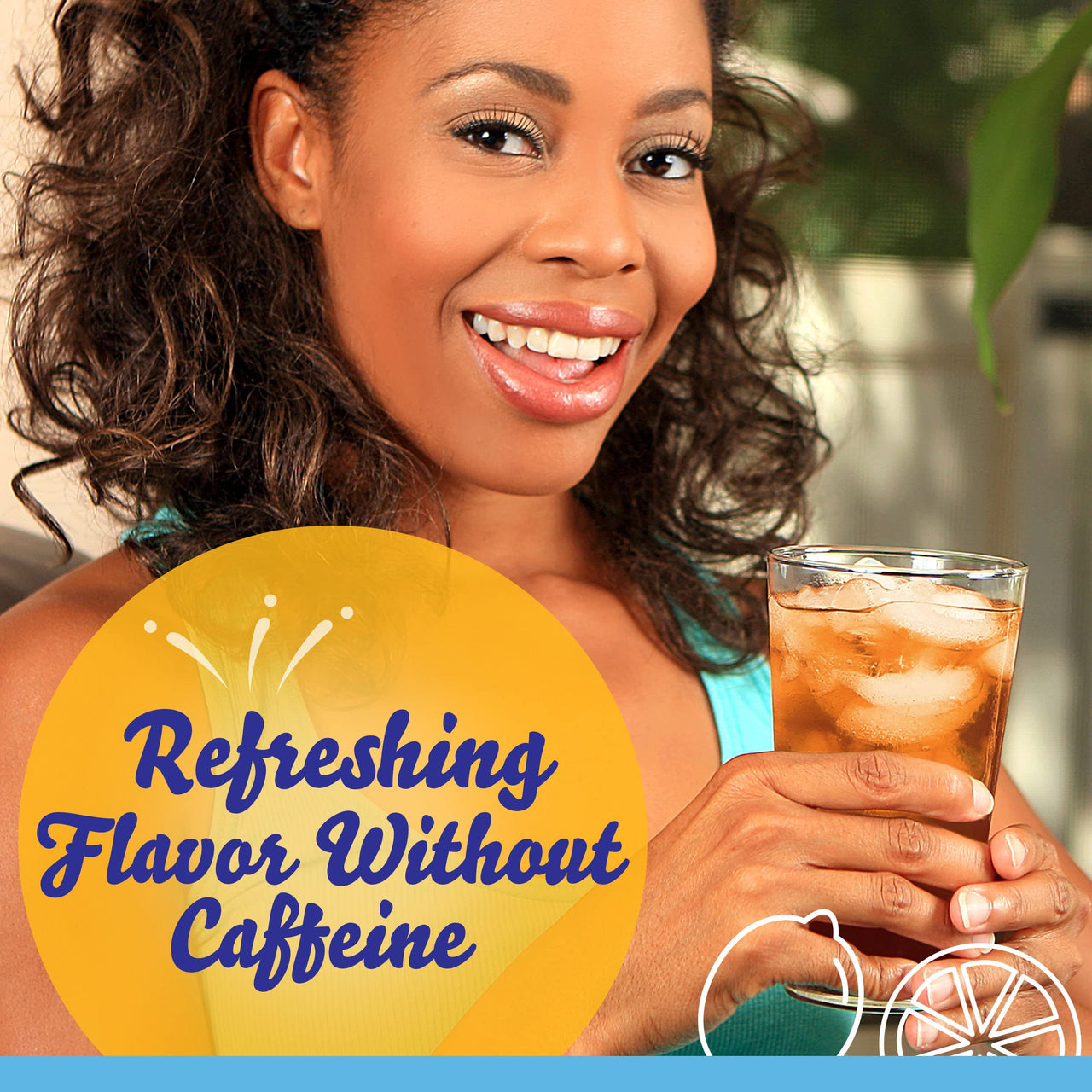 Crystal Light Sugar-Free Decaffeinated Lemon Iced Tea Naturally Flavored Powdered Drink Mix 4 Count Pitcher Packets