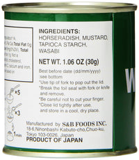 S&B Wasabi Powder, 1.06-Ounce (Pack of 3)