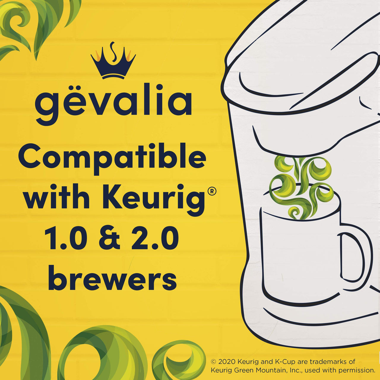 Gevalia Colombian K Cup Coffee Pod (24 Pods)