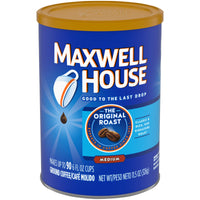 Maxwell House The Original Roast Medium Roast Ground Coffee, 11.5 oz Canister