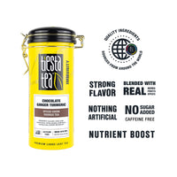 Tiesta Tea Chocolate Ginger Turmeric Rooibos Tea, 5 Ounce Tin