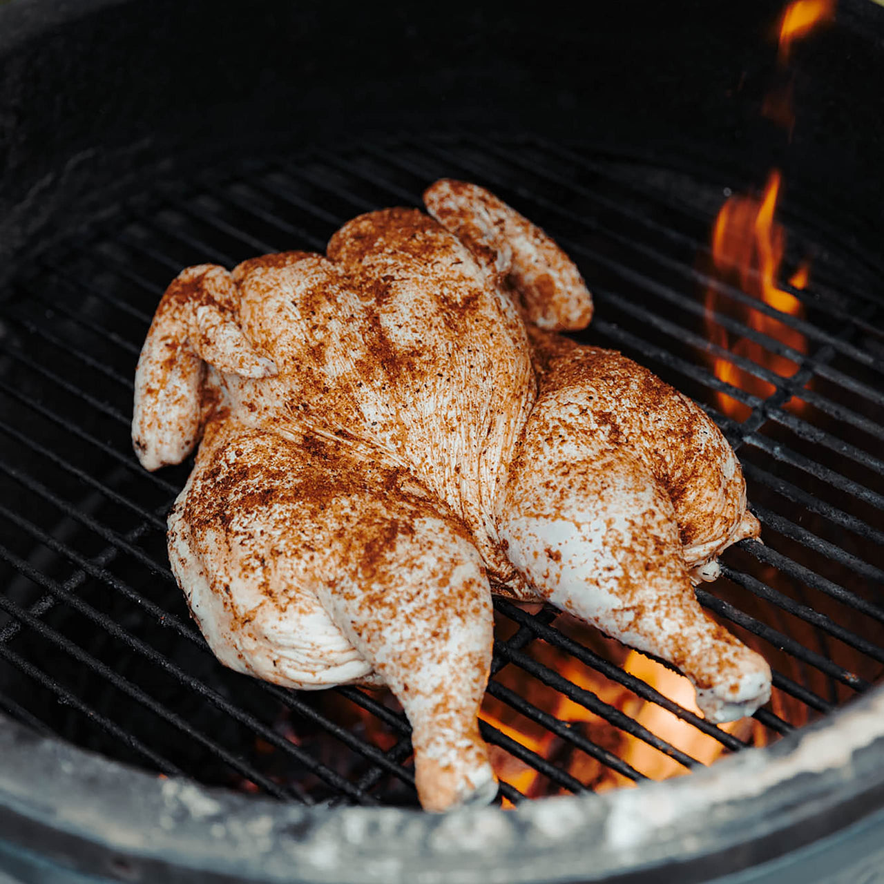 Fire & Flavor All Natural Chicken Rub, Curry and Chilies, Great on Salmon, Seafood, Pork, Chicken, 9oz