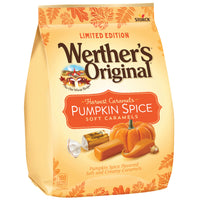 Werther's  Original Soft Harvest Pumpkin Spice Caramel Candy, 8.57 Oz Bag
