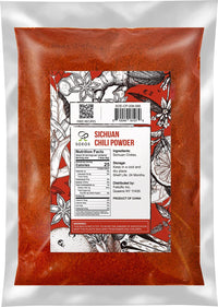 Soeos Premium Sichuan Chili Powder 8oz(226g), All Natural, Asian Chili Powder, Savory Spicy Red Chili Powder from Dried Chillies, Chilli Powder, Chili Powder Bulk, Red Chilli Powder, Hot Chili Powder.