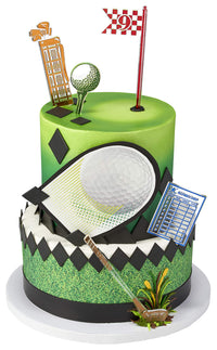 Decopac Heading for The Green DecoSet Cake Topper