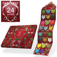 Pukka Tea Advent Calendar, Organic Herbal Tea, Perfect for Gifting, 24 Tea Bags, Red
