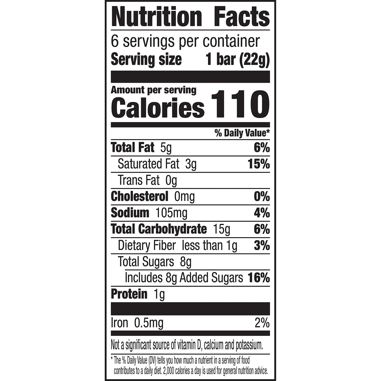 Nature Valley Crunchy Dipped Granola Squares, Salted Caramel, 6 ct