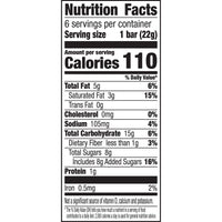 Nature Valley Crunchy Dipped Granola Squares, Salted Caramel, 6 ct