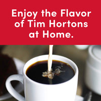 Tim Hortons Dark Roast Coffee, Single-Serve K-Cup Pods Compatible with Keurig Brewers, 32ct K-Cups,Red