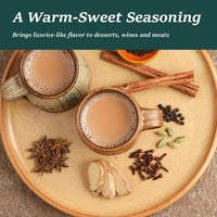 Soeos Star Anise Seeds 6oz (170g), Non-GMO Verified, Great for Baking and Tea, Anis Estrella, Whole Chinese Star Anise Pods, Dried Anise Star Spice, Chinese Star Anise, Star Anise Bulk, Anise Star.